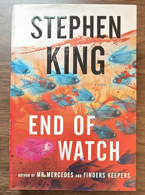 End of Watch  Stephen King  (Hardcover, Scribner, 2016, Bill Hodges Trilogy, DJ)