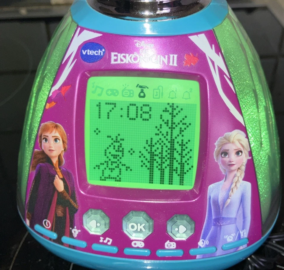 VTech Wecker Radio KidiMagic Colour Show Eisenkonigin  (voll funktionsfähig) - Bild 2 von 4