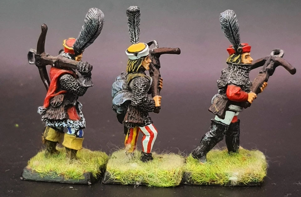 USA Duty Paid Painted Marksmen of Miragliano Dogs of War Old World WFB Rare - Image 2 of 4