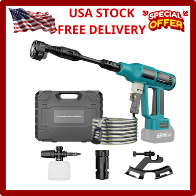 #ad Cordless Power Washer for Makita 18V Battery Portable Handheld Pressure Washer $79.99