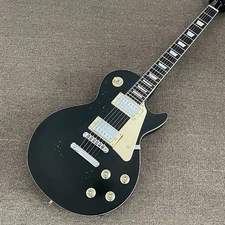 全新 复古 LP 电吉他 桃花心木琴身 铬部件 美国仓库-