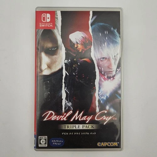 Capcom Devil May Cry Triple Pack Nintendo Switch Japanese Import NTSC-J CIB