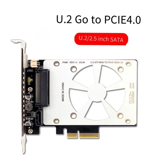 U.2 SSD zu PCIE 4.0 Riser Card Computerzubehör PCB für 8/10/Linux J6U92930 - Afbeelding 8 van 9