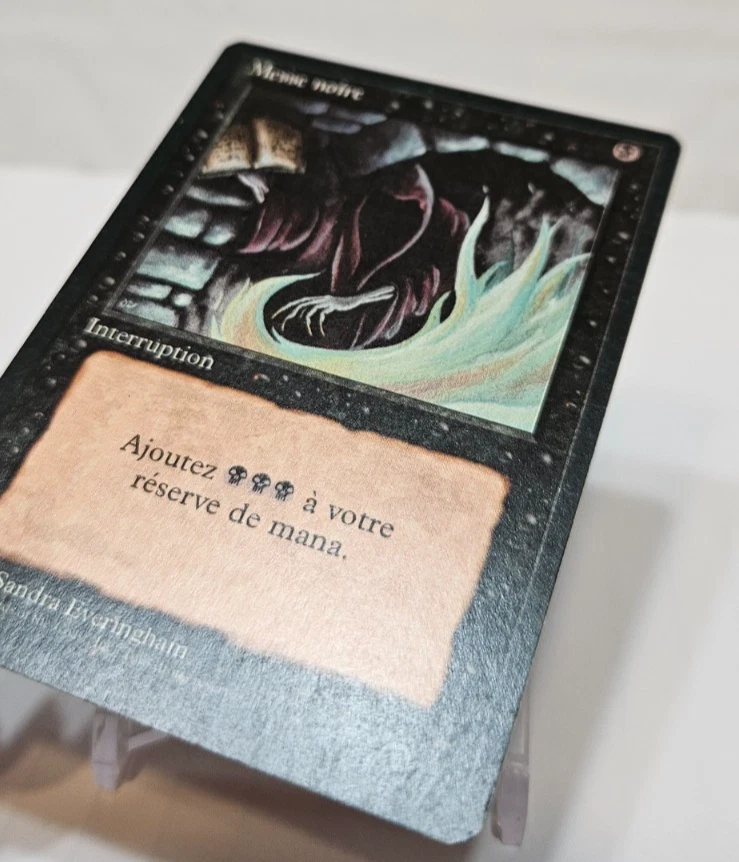 FRENCH Dark Ritual Revised Messe noire FBB MTG Magic The Gathering 262 - Image 2 of 4