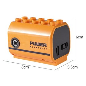 9656 Technic Gear Building Set, Large,Electric Motor,Remote Control,Rechargeable