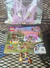 Lego Friends Set 41392 Nature Glamping 100% Complete w/ Instruction Book