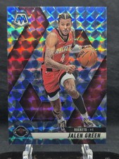 Panini 2024-25 Mosaic reactive blue Prizm Jalen Green #131 Houston Rockets 