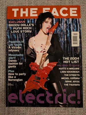 The Face Magazine Issue 85 February 2004 Brody Dalle, Popbitch, Spike Jonze