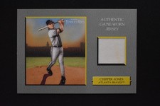 Chipper Jones 2005 Topps Turkey Red Relics Game Worn Jersey Memorabilia #TRR-CJ