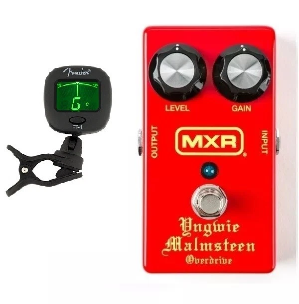 MXR Yngwie Malmsteen YJM308 Overdrive - New (With Free Fender Clip