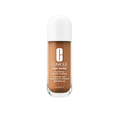 Clinique Even Better Hydrating Vitamin Makeup SPF 45 21 Medium Deep Warm NEW