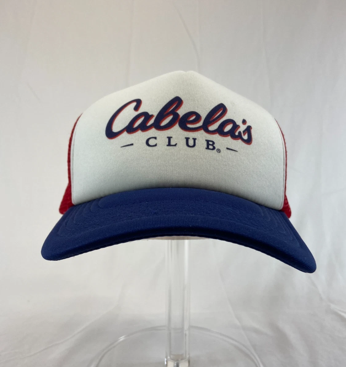 Cabelas Baseball Cap Trucker Hat Snapback Mesh Outdoor Outfitters Casual OSFA