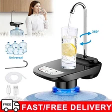 Automatic Electric Water Bottle Dispenser Drinking Water Pump USB Rechargeable