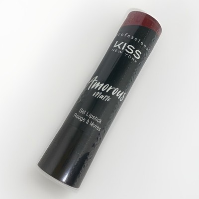 KISS Professional AMOROUS Matte Gel Lipstick KMGL 18 K.I.S.S. Red rot 3,5 g