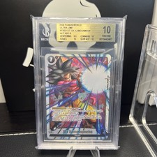 10x-Kamehameha FB03-137 Alternate Art	Dragon Ball Super Card SS4 Son Goku BGS 10