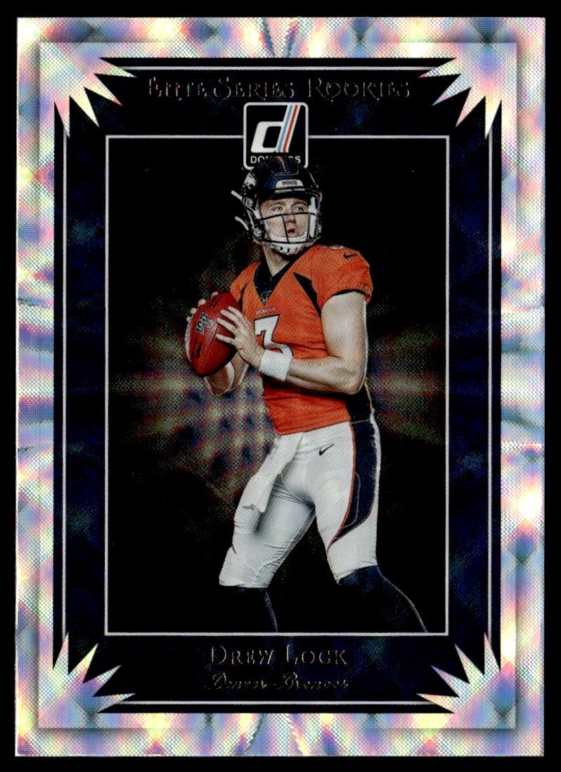 2019 Donruss Elite Series Rookies Drew Lock Rookie Denver Broncos #ESR-3