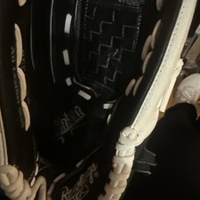 Rawlings Baseball Highlight Series HFP125BW 12.5”Leather Glove Left  Hand Pitch