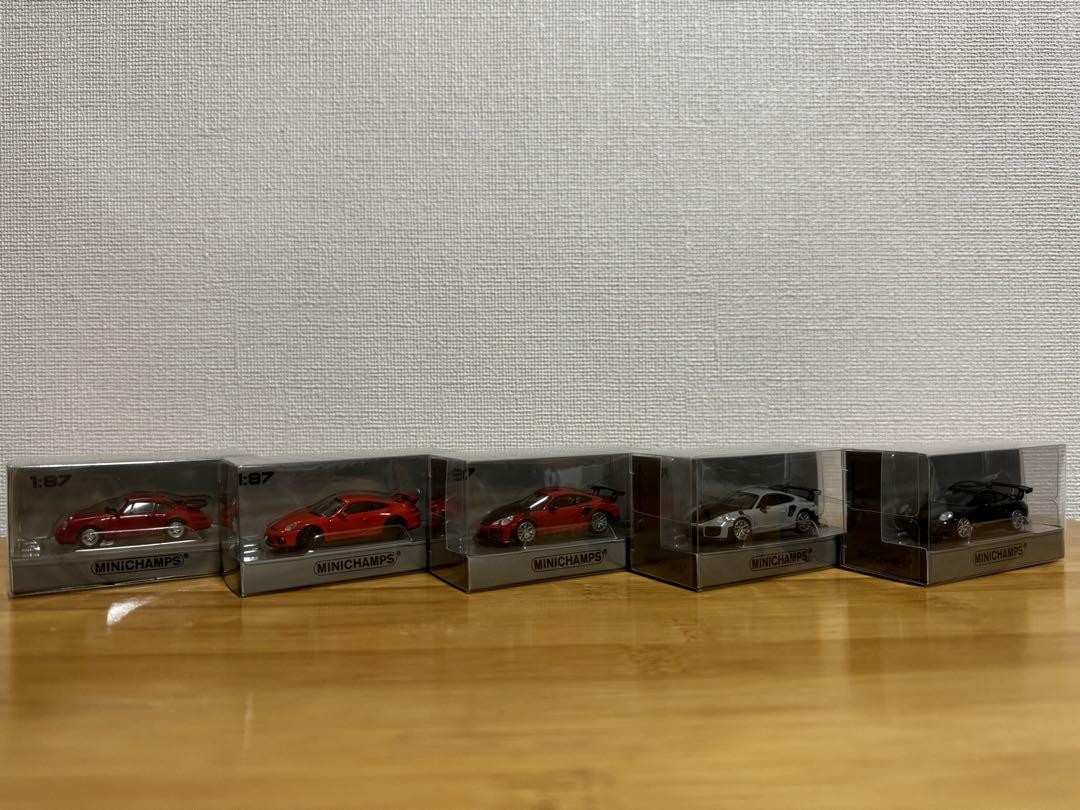 Porsche930turbo 991GT3 991GT2RS 1:87 計5台 Porsche930Turbo 991Gt3 991Gt2Rs 1/87 5 Units | eBay