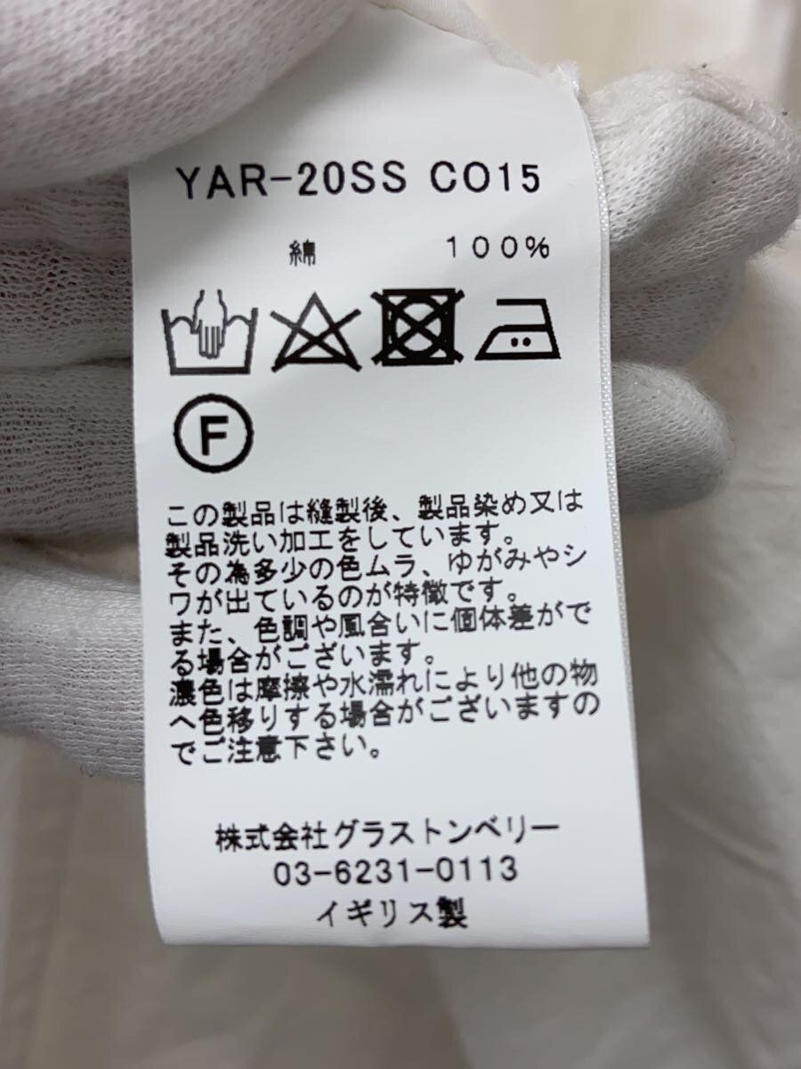 ALTRA Yarmo altro cappotto cotone WHT tinta unita Yar 20ss Co15