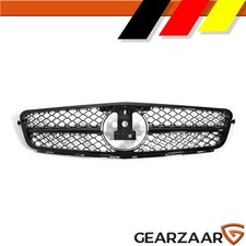 Kühlergrill Frontgrill passt für Mercedes C-Klasse W204 C300 C350 08-14 Schwarz