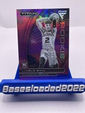 LaMelo Ball 2020-21 Flux Titan 25/25 PURPLE Rookie RC SP NO.3 RC Hornets