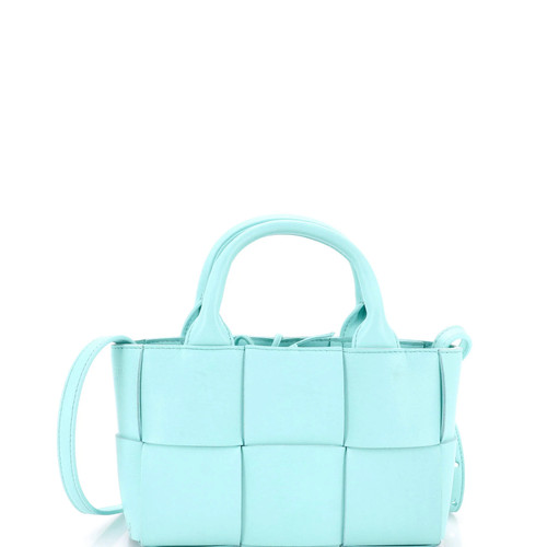 Bottega Veneta Arco Tote Maxi Intrecciato Leather Candy