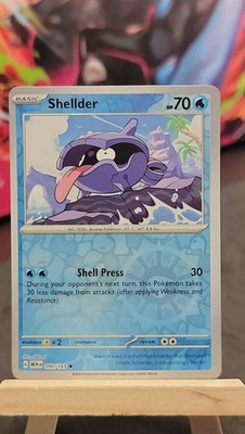 Shellder 090/165 Reverse Holo MEW SV: Scarlet & Violet 151 Common NM-MP
