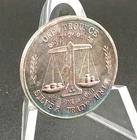 Vintage Silver Trade Unit Scarce One Trounce 1oz .999 Silver Break Apart Round