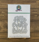 Scrap Diva Designs Hello Crafty Friend Metal Craft Cutting Dies Set - NEW — photo 1