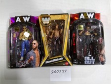 AEW WWE Shawn Michaels Orange Cassidy Killswitch Figure Lot 3 Mattel New
