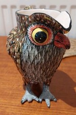 ARDMORE STUDIO Hand Made Ceramic Owl Jug Lovemore Punch 2010 South Africa