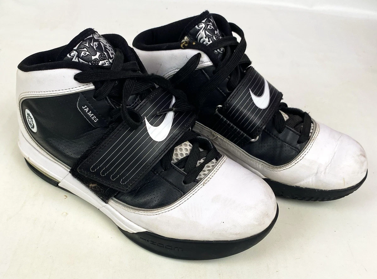 (J4) Nike Air, black & white LeBron Solider SZ 12 Nike LeBron Zoom Soldier 12 Air Raid - AO4054-004 Raffles  main image 4