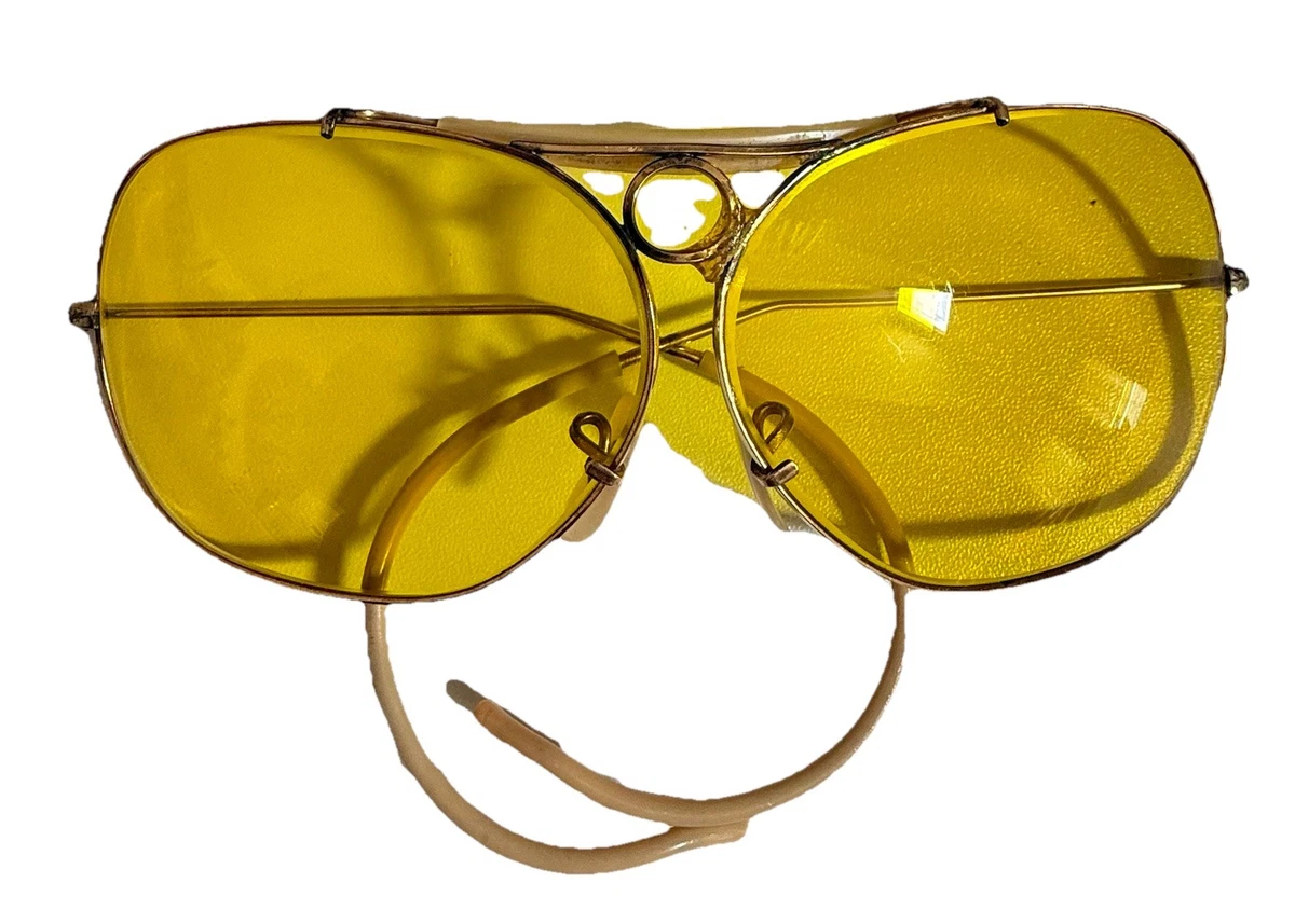 Yellow Vintage Sunglasses for sale | eBay display picture 2