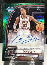 Cam Scott 2024 Bowman Chrome U Prospect Green Reptilian Refractor 32/75 #13 Auto
