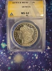 1878-S MORGAN DOLLAR MS-62 PL (PROOFLIKE) Rare!! 👀😮🤯🔥