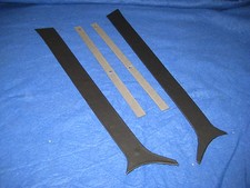 MG NEW PAIR BLACK MGB GT A POST INTERIOR TRIM PANELS *** rc10 screen side trims
