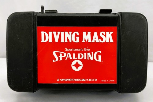 Vintage Divers Spalding Diving Mask Wrap Around Made in Japan Goggles - Picture 7 of 7