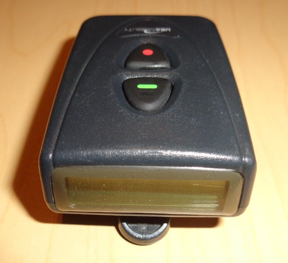 Bipeur / Pager FLEX BR502X (USA Mobility) - Noir - Fonctionne - Avec Pochette