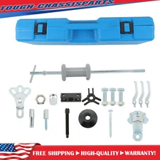 Slide Hammer Dent Puller Tool Kit Wrench Adapter Axle Bearing Hub Auto Set 17Pcs