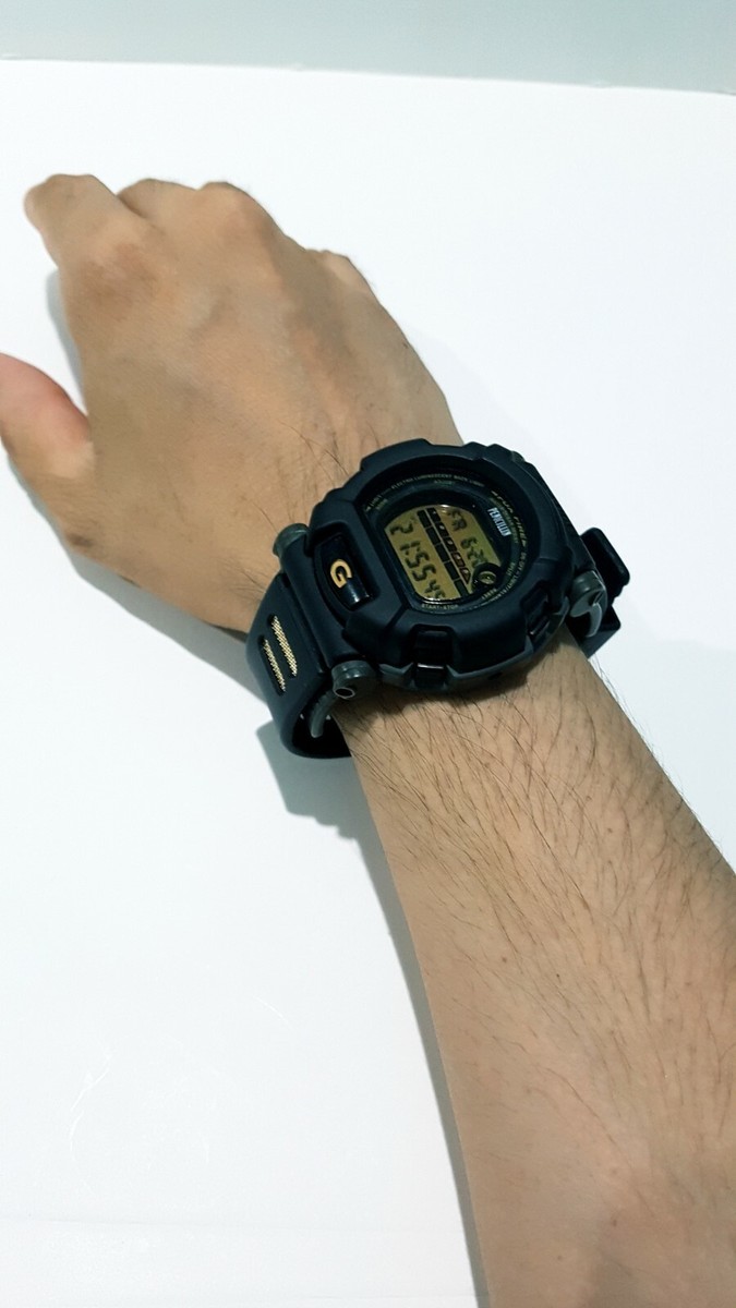 Vintage G-Shock DW-002 Penicillin Army Matte Black Japan Limited 