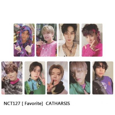 Kpop NCT 127 Favorite Album Photocard Self Made Autograph