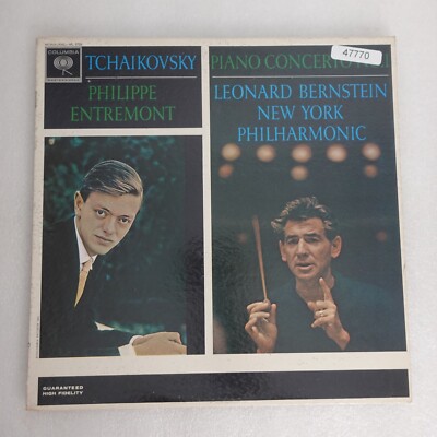 Leonard Bernstein Concerto No 1 In B Flat Minor LP Vinyl Record Album