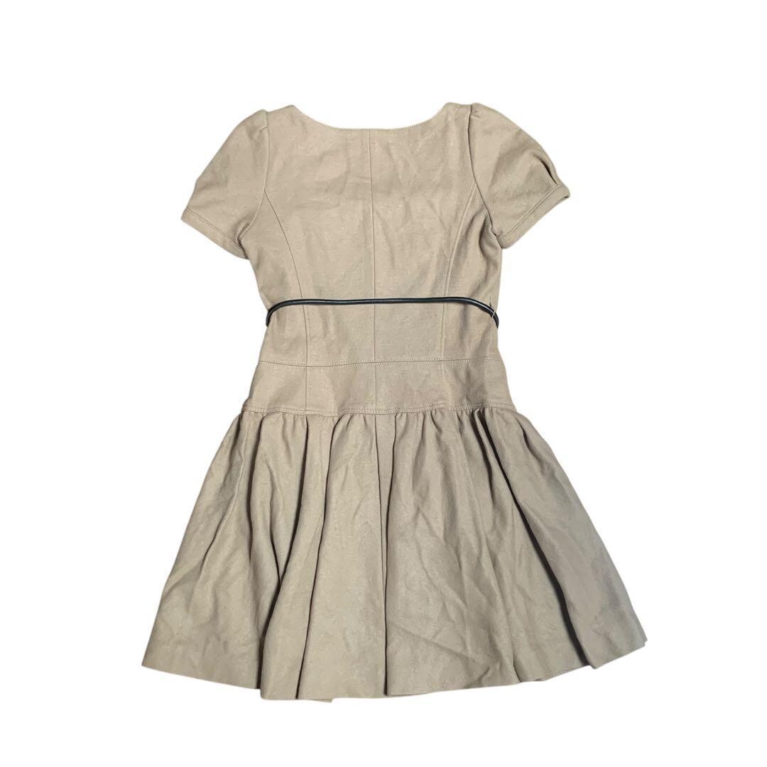 Burberry】Burberry Blue Label Nova Check Wool Dress with