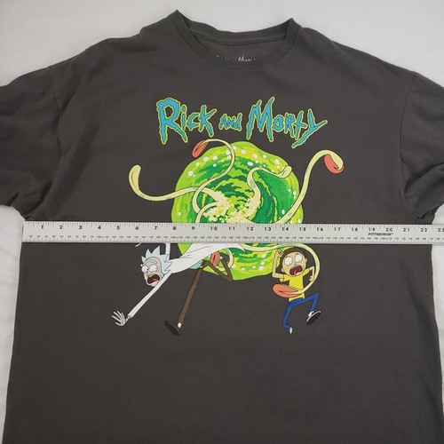 Rick and Morty T-Shirt Mens Size XL Cartoon Network Adult Swim Ripple Junction - Picture 8 of 11