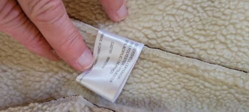 Großer Utex Design Western/Sherpa Mantel Damen Wildlederimitat Jacke braun, Taschen - Bild 3 von 11