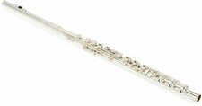 Yamaha YFL-677H Professional Flute Sterling Silver Split E Gizmo Key with Case