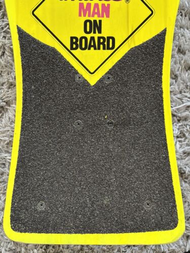 Vintage MAD TV “Man On Board” Skateboard. Excellent Condition. - Picture 9 of 13
