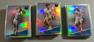 2021 Topps Chrome Tennis Chrome Refractor PICK YOUR CARD