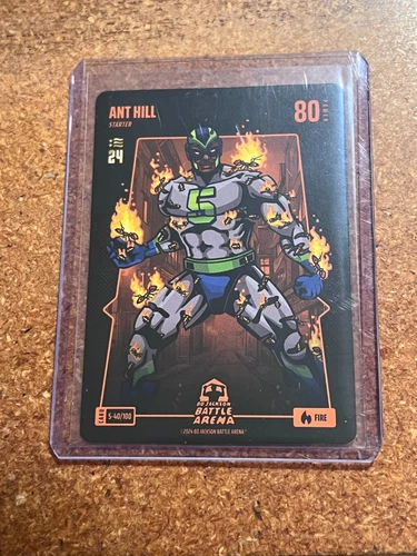 2024 Bo Jackson Battle Arena Ant Hill Fire # S-40/100 Anthony Edwards 2024 NSCC