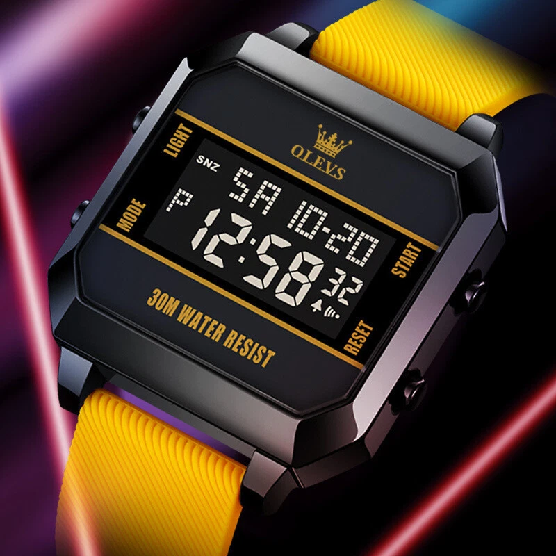 Brand Watch Electronic Watch Multifunctional Student Men s Watch Quartz Watch